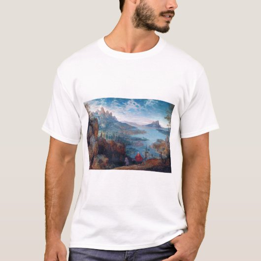 Der Flug nach Ägypten, Pieter Bruegel T-Shirt (Vorderseite)