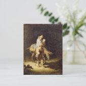 Der Flug nach Ägypten Postkarte (Stehend Vorderseite)