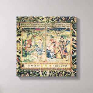 Der Flug nach Ägypten und die Bewunderung Leinwanddruck