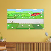 Der Flug von Captain Kayak Leinwanddruck (Insitu (Wohnzimmer))