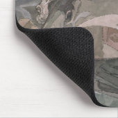 Der Flug von Faust und von Mephistopheles, 1896 Mousepad (Ecke)