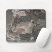 Der Flug von Faust und von Mephistopheles, 1896 Mousepad (Mit Mouse)