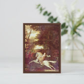 Der Flug von Florimell, Florimell vor Washington Postkarte (Stehend Vorderseite)