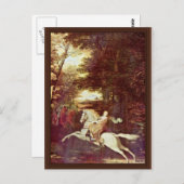 Der Flug von Florimell, Florimell vor Washington Postkarte (Vorne/Hinten)