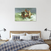 Der Flug von Gradlon Mawr c.1884 Leinwanddruck (Insitu (Schlafzimmer))