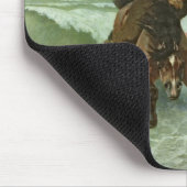 Der Flug von Gradlon Mawr c.1884 Mousepad (Ecke)