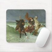 Der Flug von Gradlon Mawr c.1884 Mousepad (Mit Mouse)