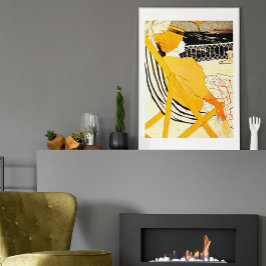 Der Fluggast in der Kabine 54 uneingerahmt Poster