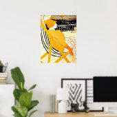 Der Fluggast in der Kabine 54 uneingerahmt Poster (Heimbüro)