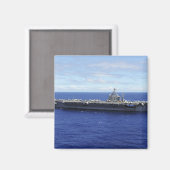 Der Flugzeugträger USS Abraham Lincoln 2 Magnet (Vorderseite/Rückseite)