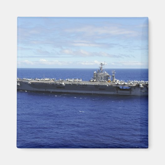 Der Flugzeugträger USS Abraham Lincoln 2 Magnet (Vorne)