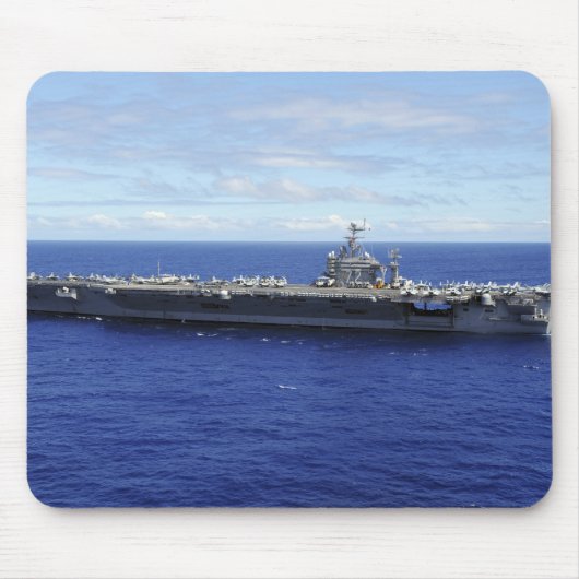 Der Flugzeugträger USS Abraham Lincoln 2 Mousepad (Vorne)