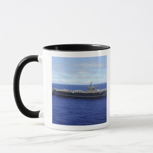 Der Flugzeugträger USS Abraham Lincoln 2 Tasse (Links)