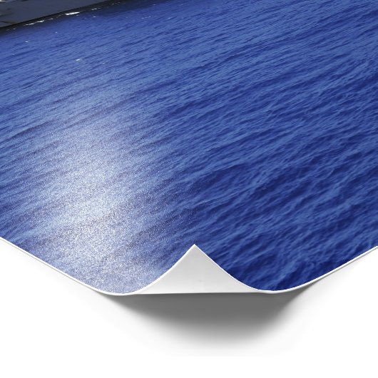 Der Flugzeugträger USS Abraham Lincoln Fotodruck (Ecke)