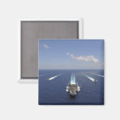 Der Flugzeugträger USS Abraham Lincoln Magnet (Vorderseite/Rückseite)