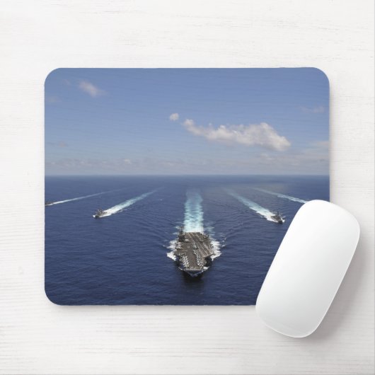 Der Flugzeugträger USS Abraham Lincoln Mousepad (Mit Mouse)
