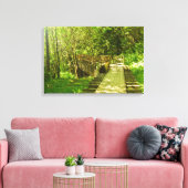 Der Flume-Weg Leinwanddruck (Insitu (Wohnzimmer))