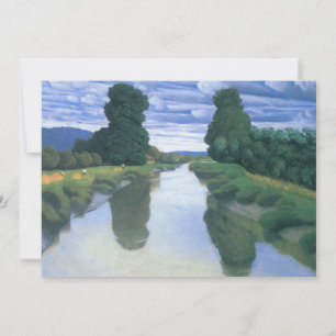 Der Fluss bei Berville von Felix Vallotton, Fine A