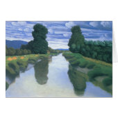 Der Fluss Berville durch Felix Vallotton, die Kuns (Vorderseite (Horizontal))