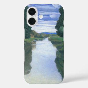 Der Fluss Berville durch Felix Vallotton, die Kuns iPhone 16 Hülle