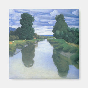 Der Fluss Berville durch Felix Vallotton, die Kuns Magnet