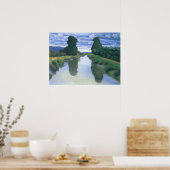 Der Fluss Berville durch Felix Vallotton, die Kuns Poster (Küche)