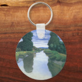 Der Fluss Berville durch Felix Vallotton, die Kuns Schlüsselanhänger (Vorderseite)