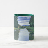 Der Fluss Berville durch Felix Vallotton, die Kuns Tasse (Zentrum)