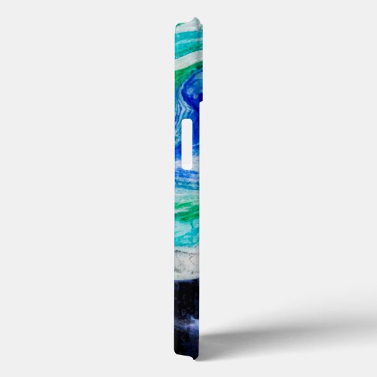 Der Fluss der abstrakten Malerei Case-Mate iPhone Hülle (Rückseite / Rechts)