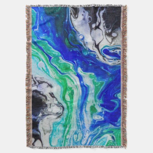 Der Fluss der abstrakten Malerei Decke (Vorderseite Vertikal)