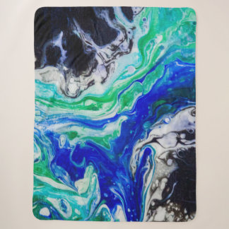 Der Fluss der abstrakten Malerei Sherpadecke