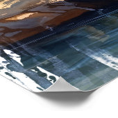 Der Fluss der Gedanken Wall Art Poster (Ecke)