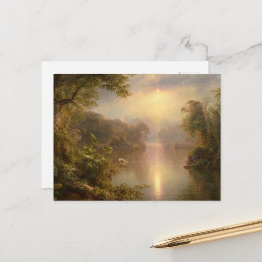 Der Fluss des Lichts, El Rio de Luz von der Kirche Postkarte (Vorderseite/Rückseite Beispiel)