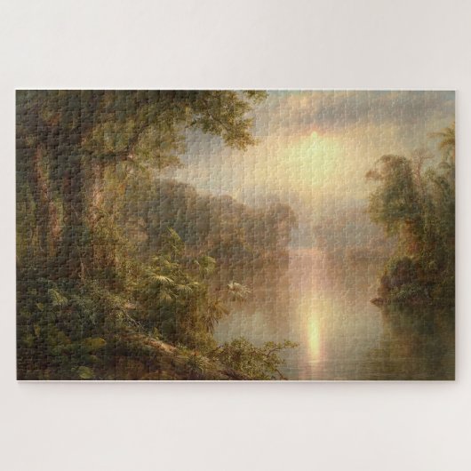 Der Fluss des Lichts, Frederic Edwin Church Puzzle (Horizontal)