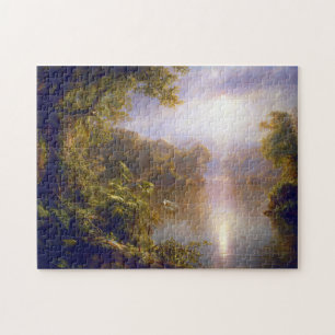 Der Fluss des Lichts von Frederic Edwin Church Puzzle