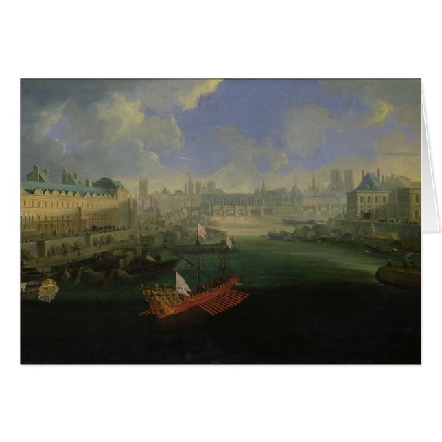 Der Fluss die Seine (Vorderseite (Horizontal))