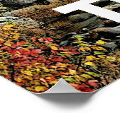 Der Fluss fließt durch ihn Poster (Ecke)