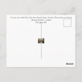 Der Fluss Kent Winter Postkarte (Rückseite)