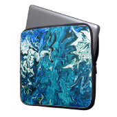 Der Fluss..... Laptopschutzhülle (Vorderseite Links)
