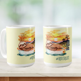 Der Fluss Life Sloth | Sommerspass Kaffeetasse