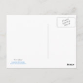 Der Fluss Liffey Postkarte (Rückseite)