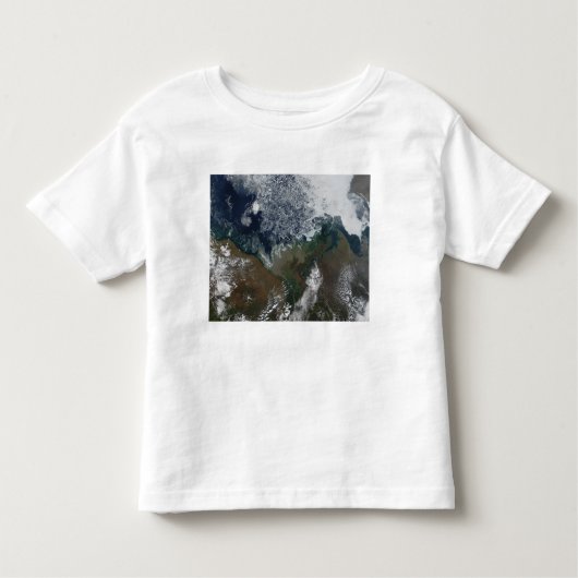 Der Fluss Mackenzie emporströmt in die Bucht von M Kleinkind T-shirt (Vorderseite)