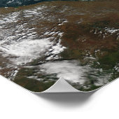 Der Fluss Mackenzie emporströmt in die Bucht von M Poster (Ecke)