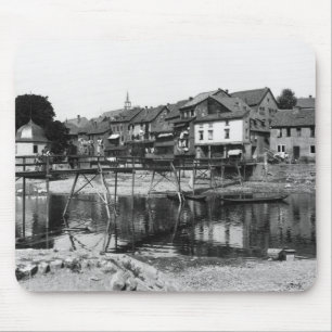 Der Fluss Nahe, Bad Kreuznach, c.1910 Mousepad