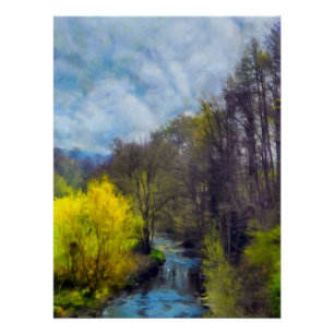Der Fluss Poster