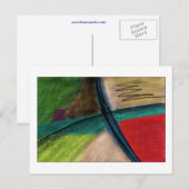 Der Fluss Postkarte (Vorne/Hinten)