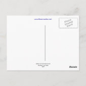 Der Fluss Postkarte (Rückseite)