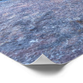 Der Fluss Rocky River Poster (Ecke)