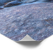 Der Fluss Rocky River Poster (Ecke)