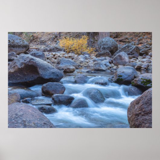 Der Fluss Rocky River Poster (Vorne)